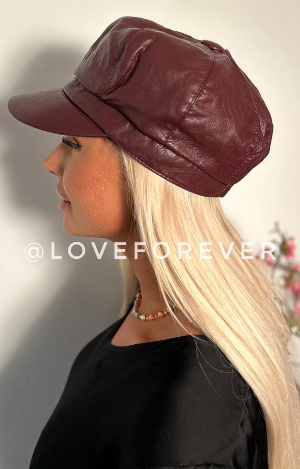 Pu Leather Hat many colors