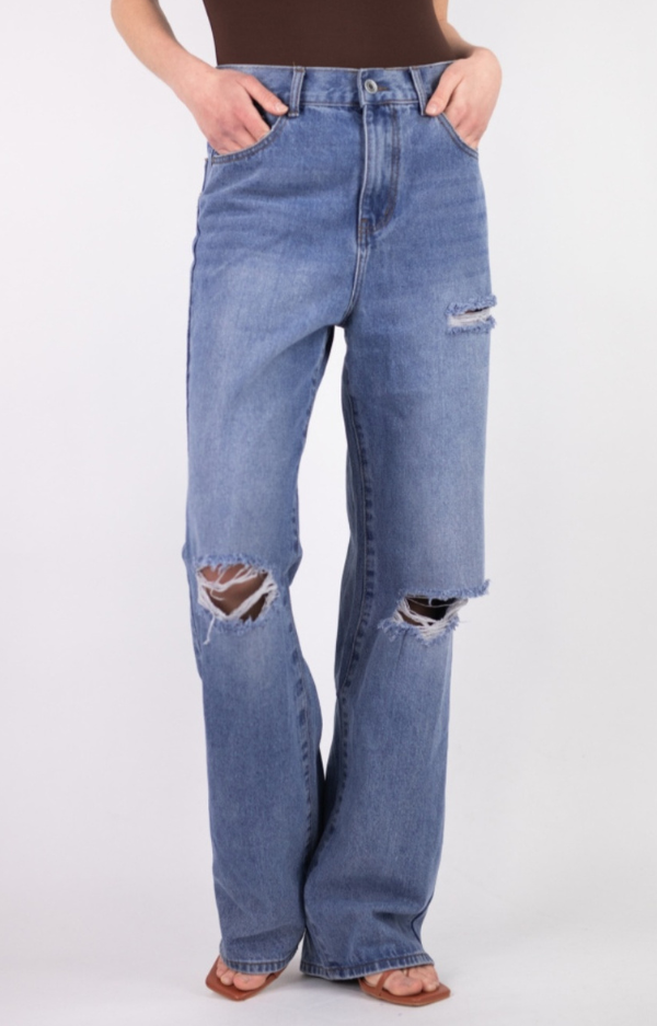 Trendy Wide Jeans