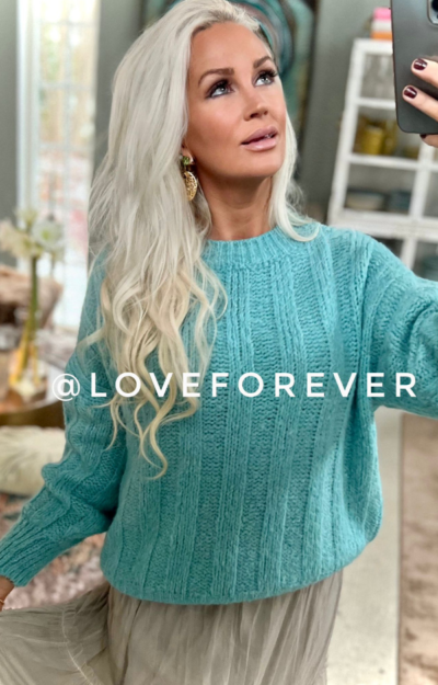 Julia Sweater Turquoise