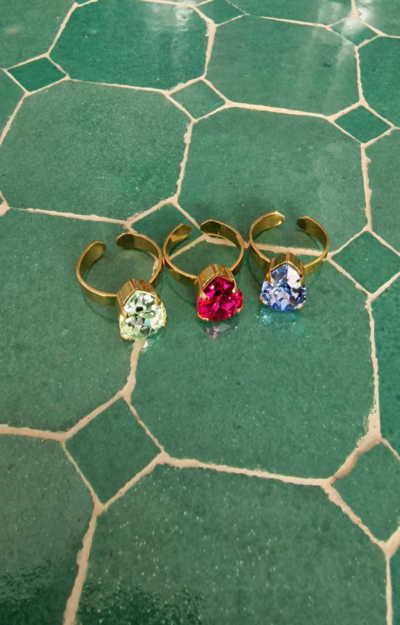 Mini Drop Ring - many colors
