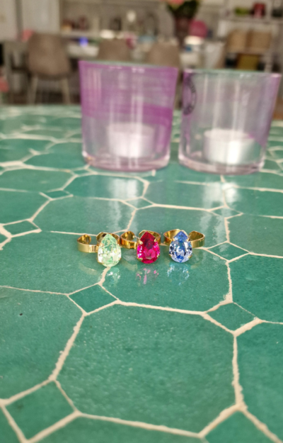 Mini Drop Ring - many colors