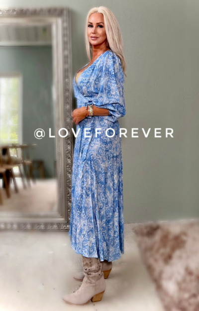 Loriane Dress Blue