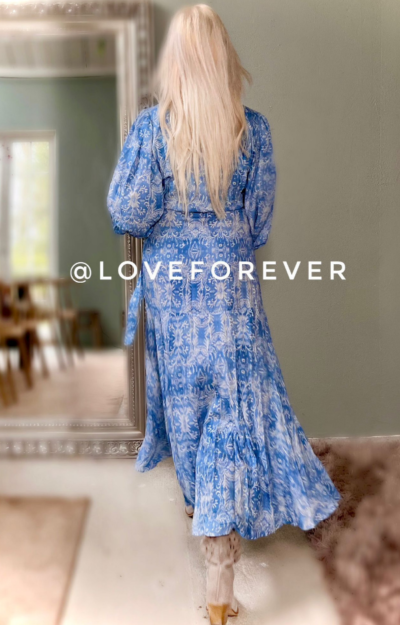 Loriane Dress Blue