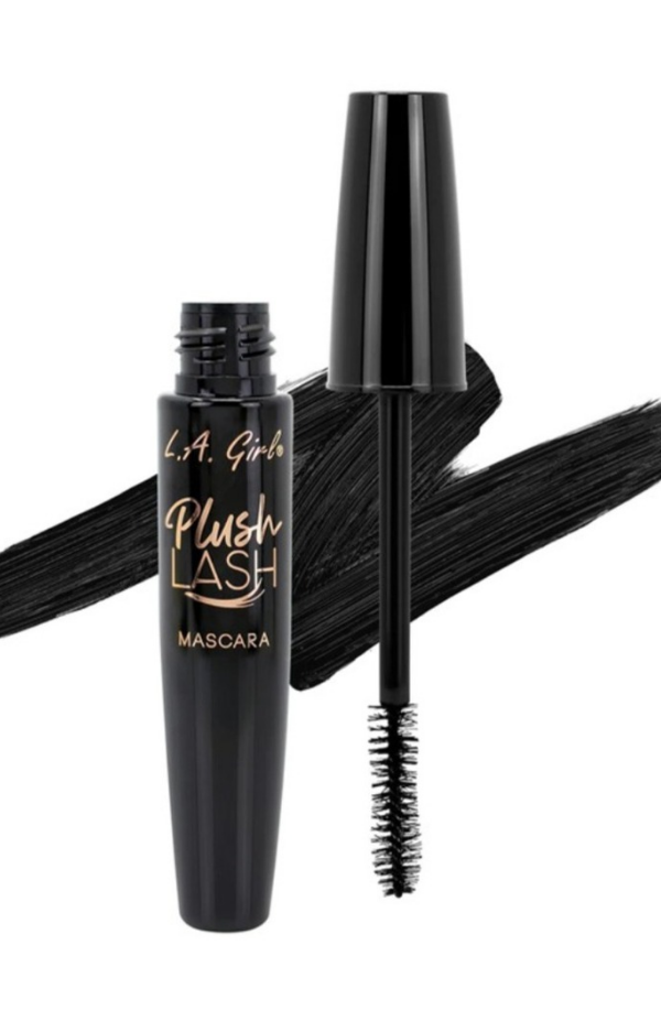 LA Girl Plush Lash Mascara i Blackest Black, ger lyft, volym och längd. Smudge-proof och enkel att tvätta bort med varmt vatten.