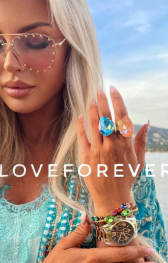 Perfect Drop Ring Peach