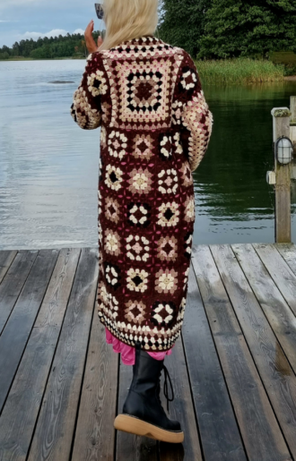 Grannie Lång Kofta