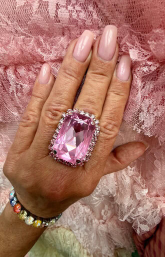 Alexa Ring Rosa Silver