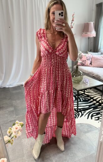 Bella Dress Zig Zag
