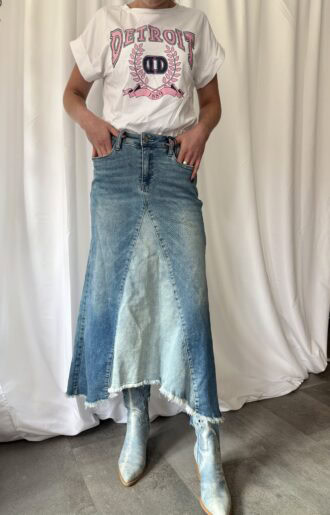 America Jeanskjol Blå