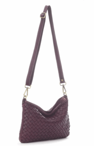 Pochette Läderväska Bordeaux