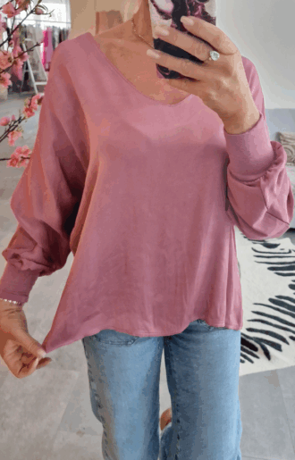 Silky Topp Rosa