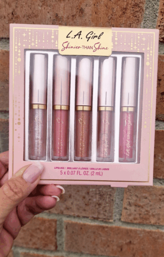 LA GIRL 5 pack lipgloss i fina nynser
