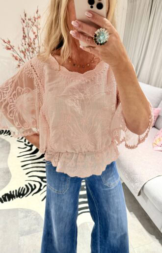 Grace Spetstopp Rosa