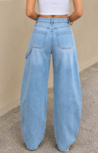 Alternative view of Diana Barrel Jeans med stretch