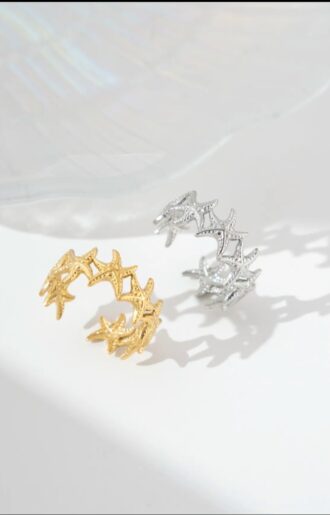 Alternative view of Star Ring Guld o Silver