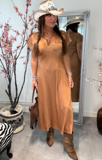 Filles Klänning Brun SUPERPRIS