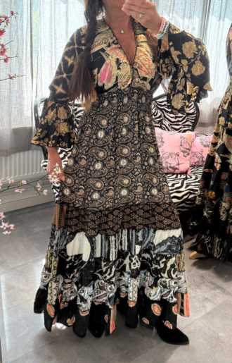 Liana Long Smock Dress - All are UNIQUE! Black B