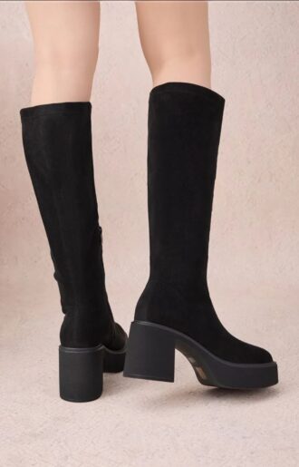 En annan syn på Michele Platform Boots Svarta