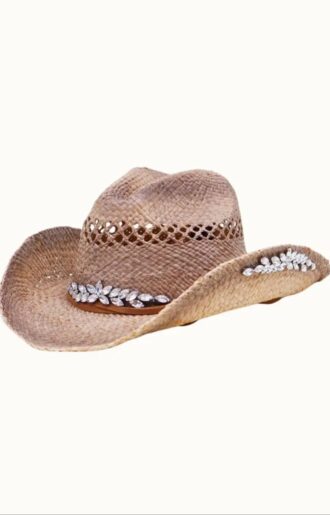 Alternative view of Cowboy Stråhatt med Strass