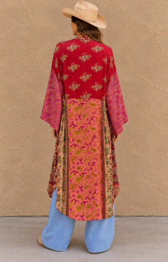 Alternative view of Mix Short Kimono Rosa Nynser nr 22
