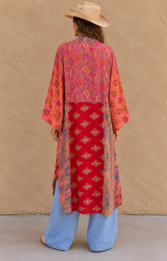 Mix Short Kimono Rosa Nynser nr 21