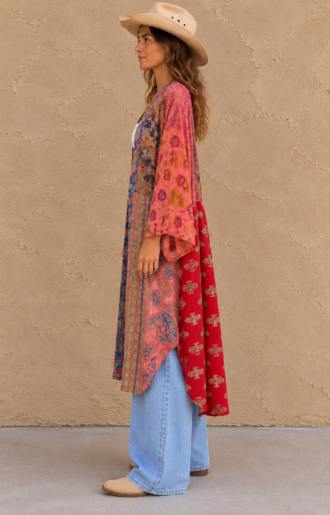 En annan syn på Mix Short Kimono Rosa Nynser nr 21